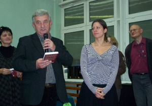 Kazimierz Tischner w towarzystwie jurorów Konkursu
